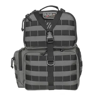 GPS TACTICAL RANGE BACKPACK for 3 h&#229;ndv&#229;pen, svart