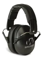 Walker&#39;s Youth &amp; Women Folding Muff 23 dB demping - Black