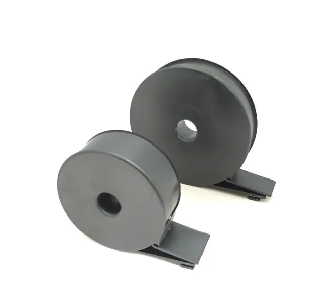 Plastdispenser for klistrelapper 17mm og 12mm 