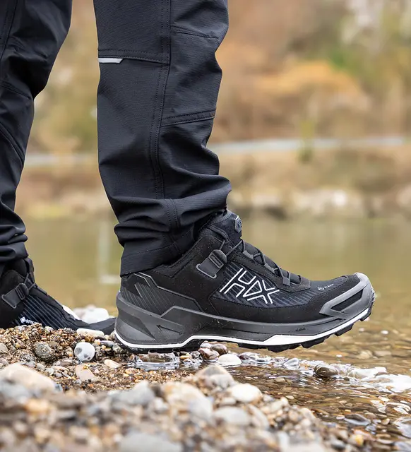 Haix BLACK EAGLE EVO Adventure GTX low/black-silver 