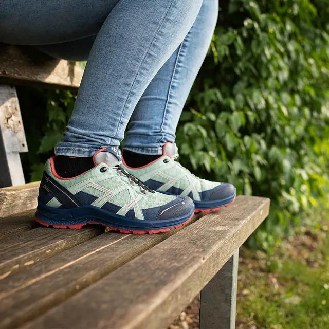 Haix BLACK EAGLE Adventure 2.2 GTX Ws low sky/orange 