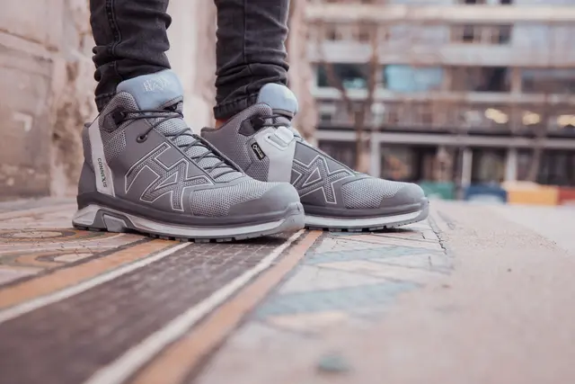 Haix CONNEXIS Go GTX mid Ws silver-snow silver-snow 