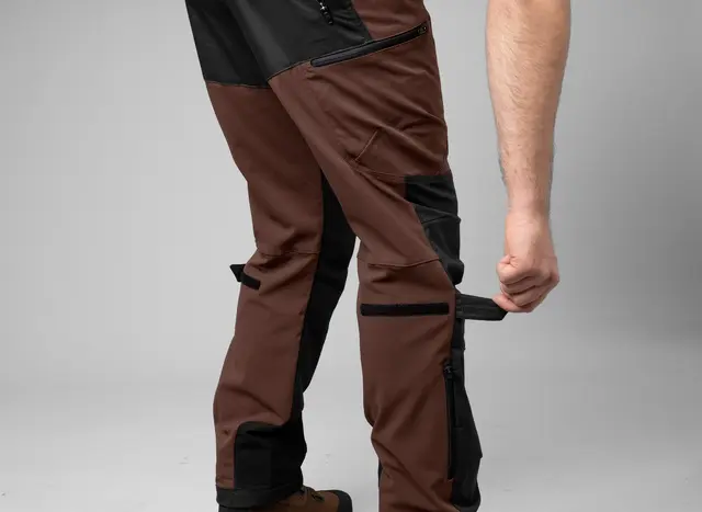 Härkila Ragnar bukser Burgundy/Black 