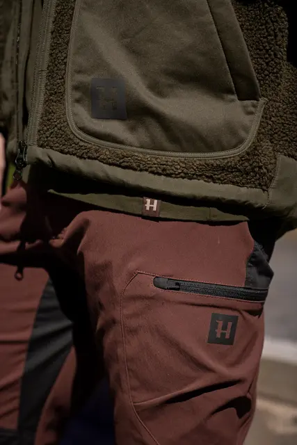 Härkila Ragnar bukser Burgundy/Black 