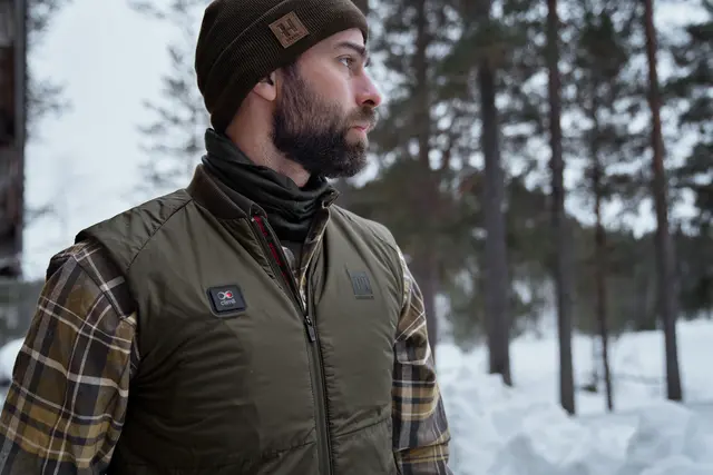 Härkila clim8 base vest Willow green 