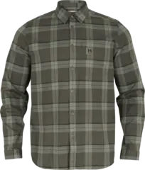 Härkila Fjell  langermet skjorte Green check