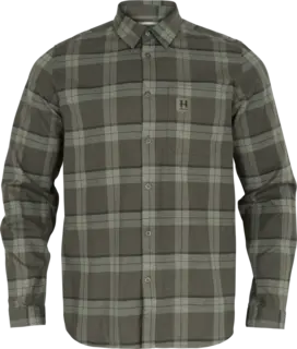 Härkila Fjell  langermet skjorte Green check