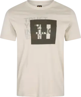 Härkila Heim kortermet T-skjorte Pure Cashmere