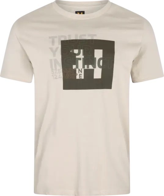 Härkila Heim kortermet T-skjorte Pure Cashmere 