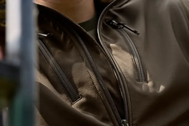 Härkila Scandinavian softshelljakke Willow green/Shadow brown Medium 