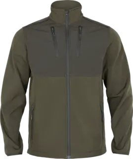 Härkila Scandinavian softshelljakke Willow green/Shadow brown Large