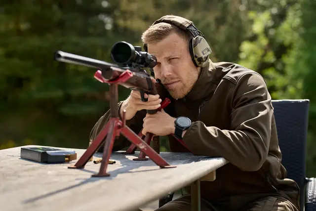 Härkila Scandinavian softshelljakke Willow green/Shadow brown Medium 