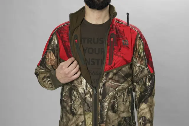 Härkila Kamko Camo vendbar jakke Hunting green/MossyOak, WSP 