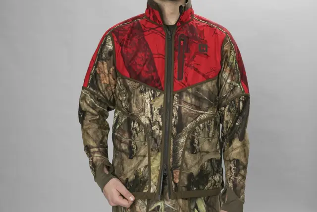 Härkila Kamko Camo vendbar jakke Hunting green/MossyOak, WSP 