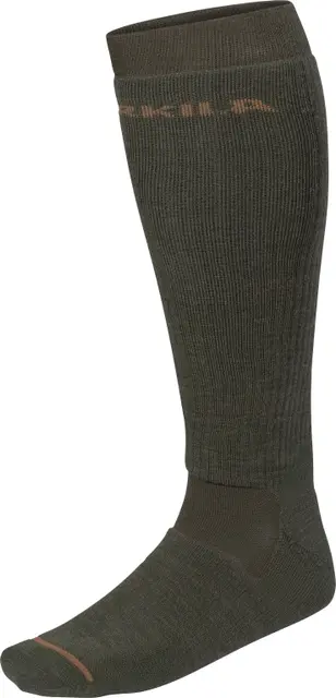 Härkila Pro Hunter 2.0 long socks Willow green/Shadow brown - M 
