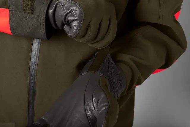 Härkila Driven Hunt shooting gloves Green/Shadow brown 
