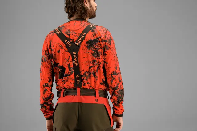 Härkila Wildboar Pro Tech belte Brown/Orange blaze 