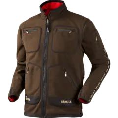 H&#228;rkila Kamko fleece Brown/Red Herre