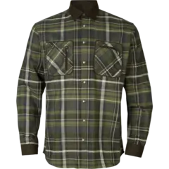 H&#228;rkila Pajala Skjorte Olive Check