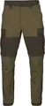 H&#228;rkila Logmar Lightweight Zip-Off bukse Dark olive/Willow green, 50