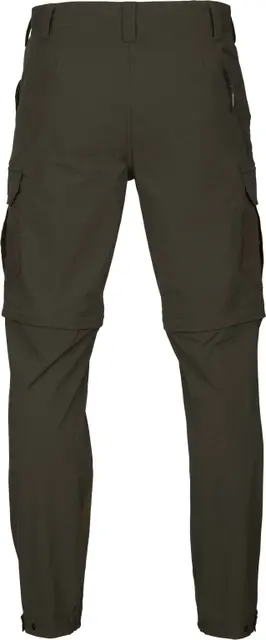 Härkila Logmar Lightweight Zip-Off bukse Dark olive/Willow green 