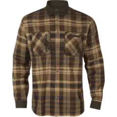 Härkila Pajala Skjorte Beige w/brown XXL