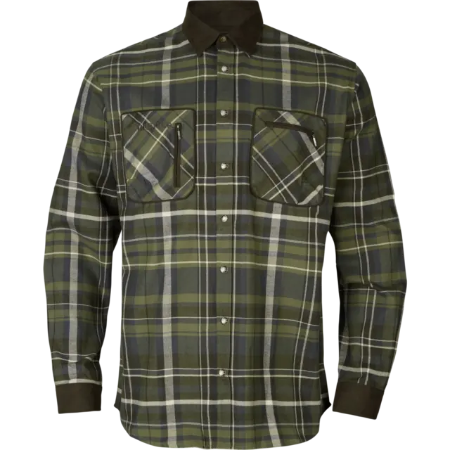 Härkila Pajala Skjorte Olive check L 