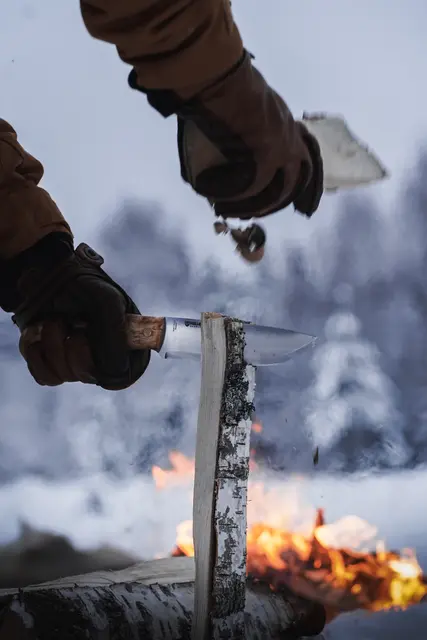 Helle Nord Sleipner jaktkniv, bladlengde 13,5 cm 