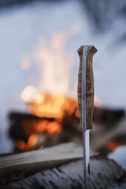 Helle Nord Sleipner jaktkniv, bladlengde 13,5 cm 