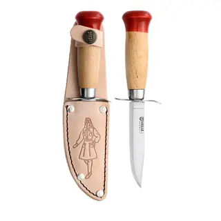 Helle Speider Jente jaktkniv, bladlengde 9 cm