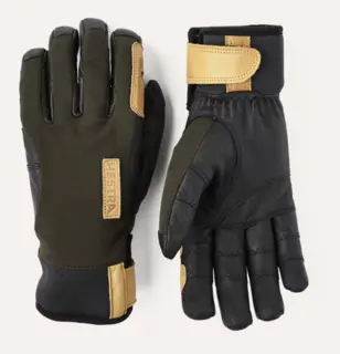 Hestra Ergo Grip Active Wool Terry Dark forest/Black