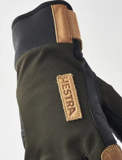 Hestra Ergo Grip Active Wool Terry Dark forest/Black 