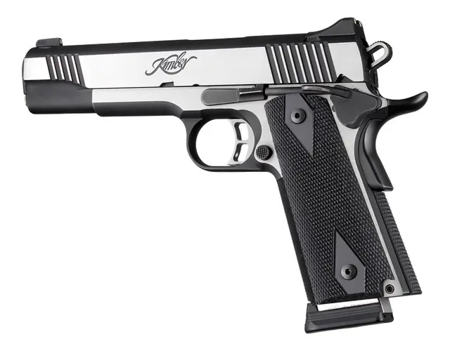 Hogue 1911 G10 Tynne grepsplater Tykkelse 3/16"/4,76mm sort 