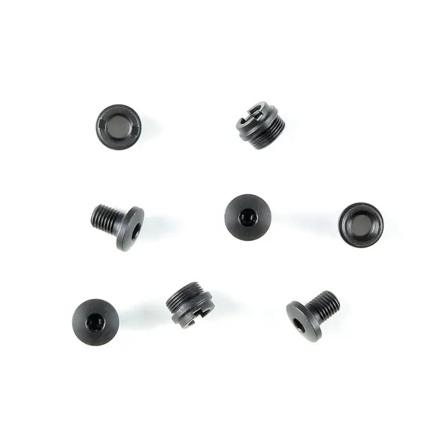 Hogue 1911 grepsskruer og bushing for tynne grepsplater, 0,5mm 