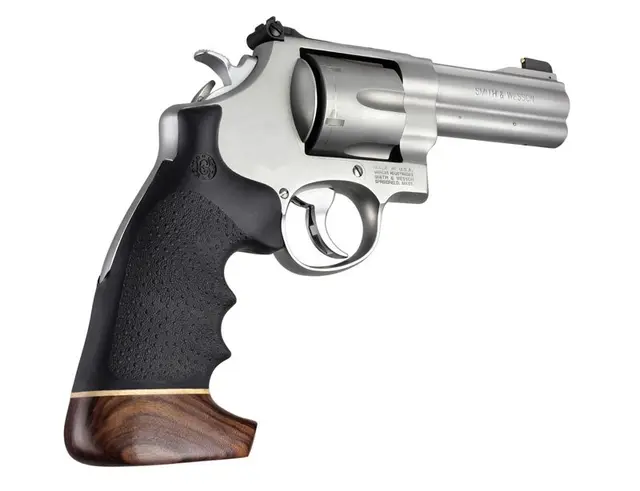 Hogue S&W N Ramme Round Butt Wood Big Butt 