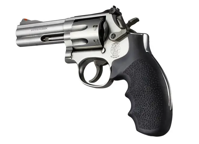 Hogue S&W K/L ramme Round Butt gummi 