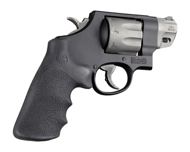 Hogue S&W K/L/N/X/Z ramme Round Butt Gummi Tamer Conversion sort 