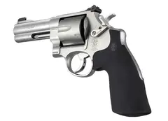 Hogue S&amp;W N ramme Round Butt gummi Conversion Sq. Butt, No Finger Grooves