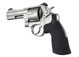 Hogue S&amp;W N ramme Round Butt gummi Conversion Sq. Butt, No Finger Grooves
