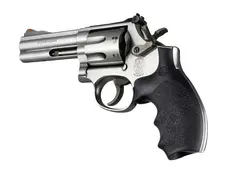 Hogue S&amp;W K/L ramme Round Butt gummi Bantam Style sort Black