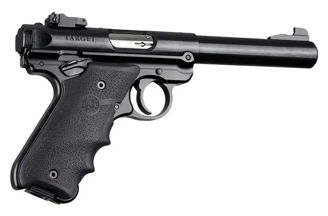 Hogue Ruger MKIV Wraparround gummigrep med finger grooves 