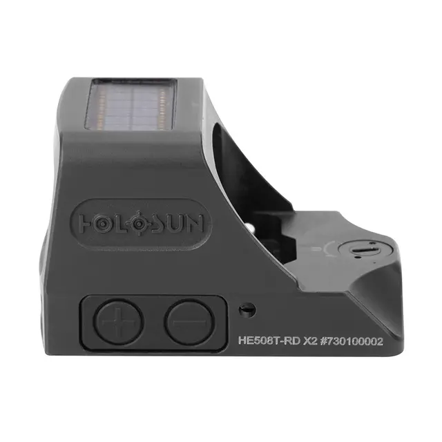 Holosun HE508T-RD X2 2 MOA prikk, 32 MOA sirkel, rød 