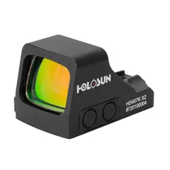 Holosun HS407K X2 6 MOA prikk, r&#248;d