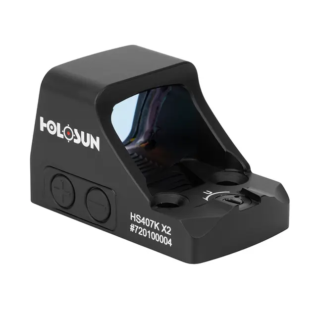 Holosun HS407K X2 6 MOA prikk, rød 