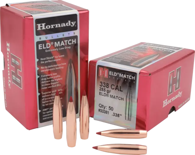 Hornady kule .338 18,45g / 285gr ELD Match 