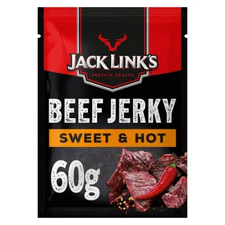 Jack Link&#39;s Beef Jerky Sweet &amp; Hot 60g