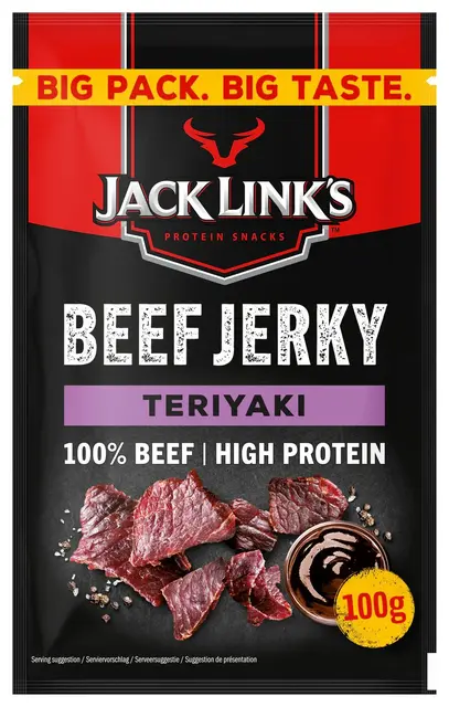 Jack Link's Beef Jerky Teriyaki 100g 