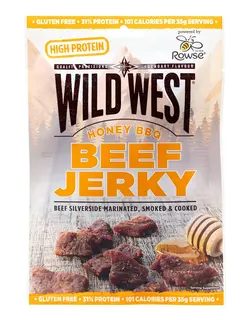 Wild West Beef Jerky Honey BBQ 60g