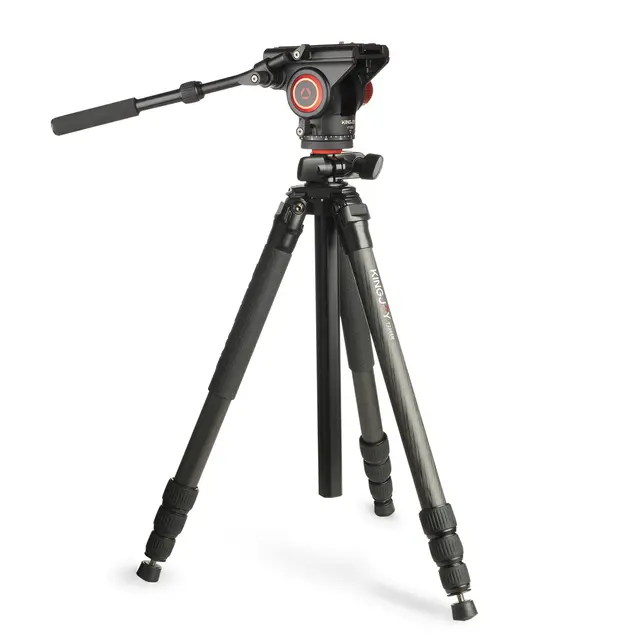 Kingjoy T2208R Carbon stativ u/hode 