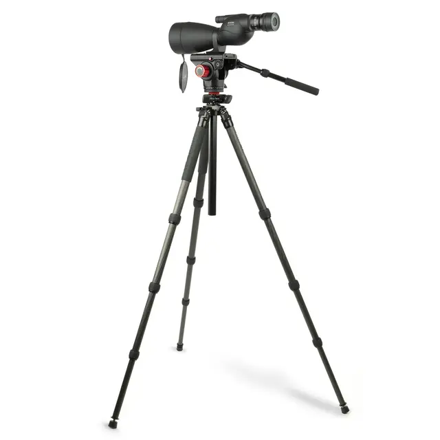 Opticron MM3 80 GA ED MM3 T2208R VT-3520 skivekikkert-pakke 2 Carbon 